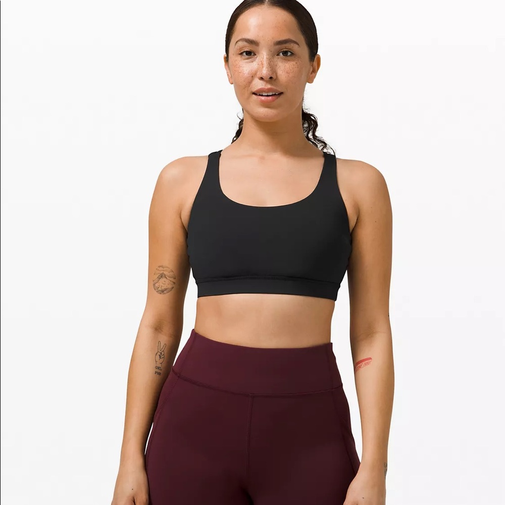 Lululemon Energy Bra Medium Support, Size 6